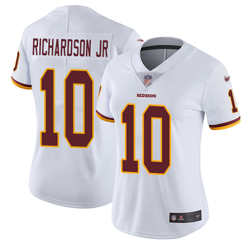 Washington Redskins Limited White Women Paul Richardson Road Jersey NFL Football 10 Vapor